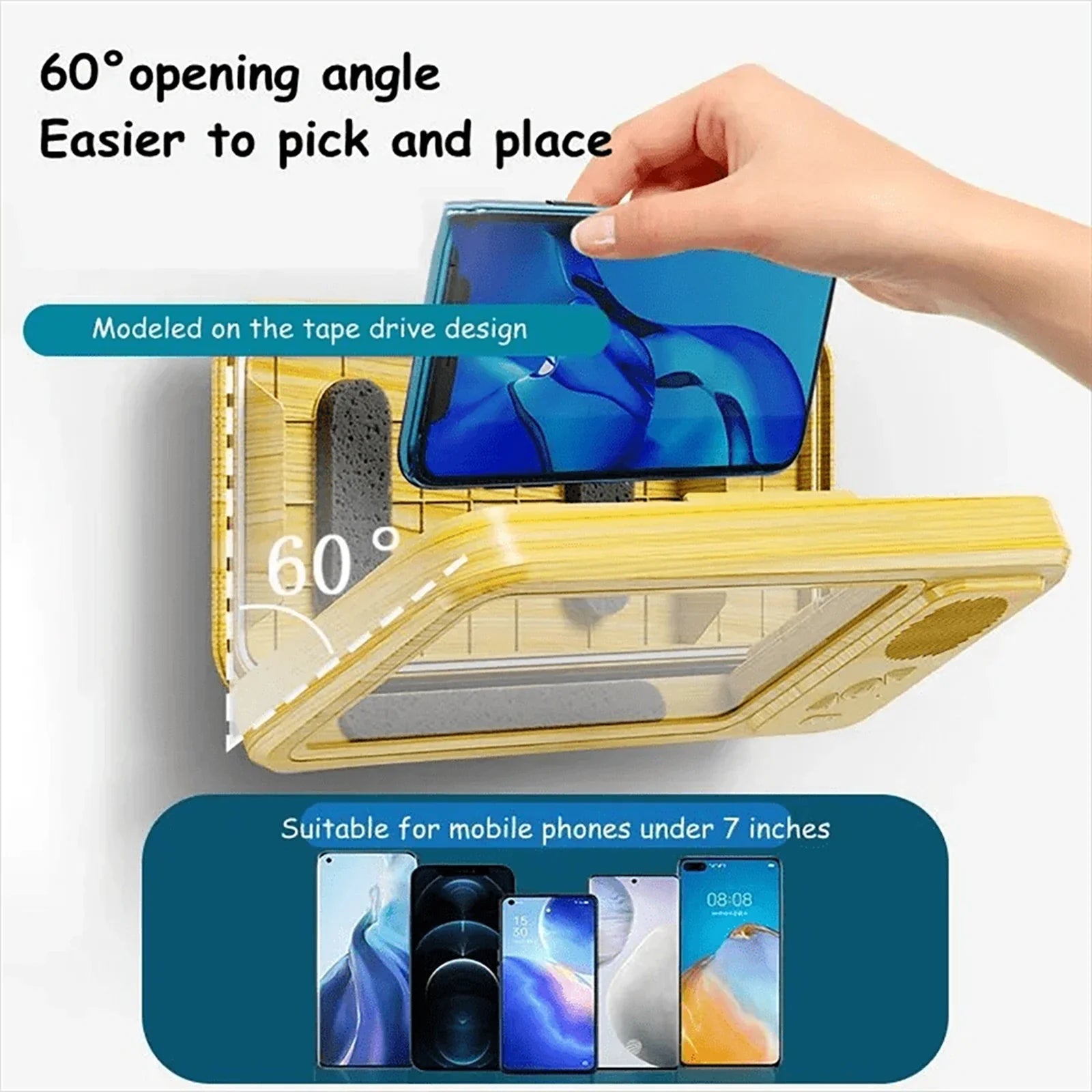 Waterproof Shower Speaker Holder