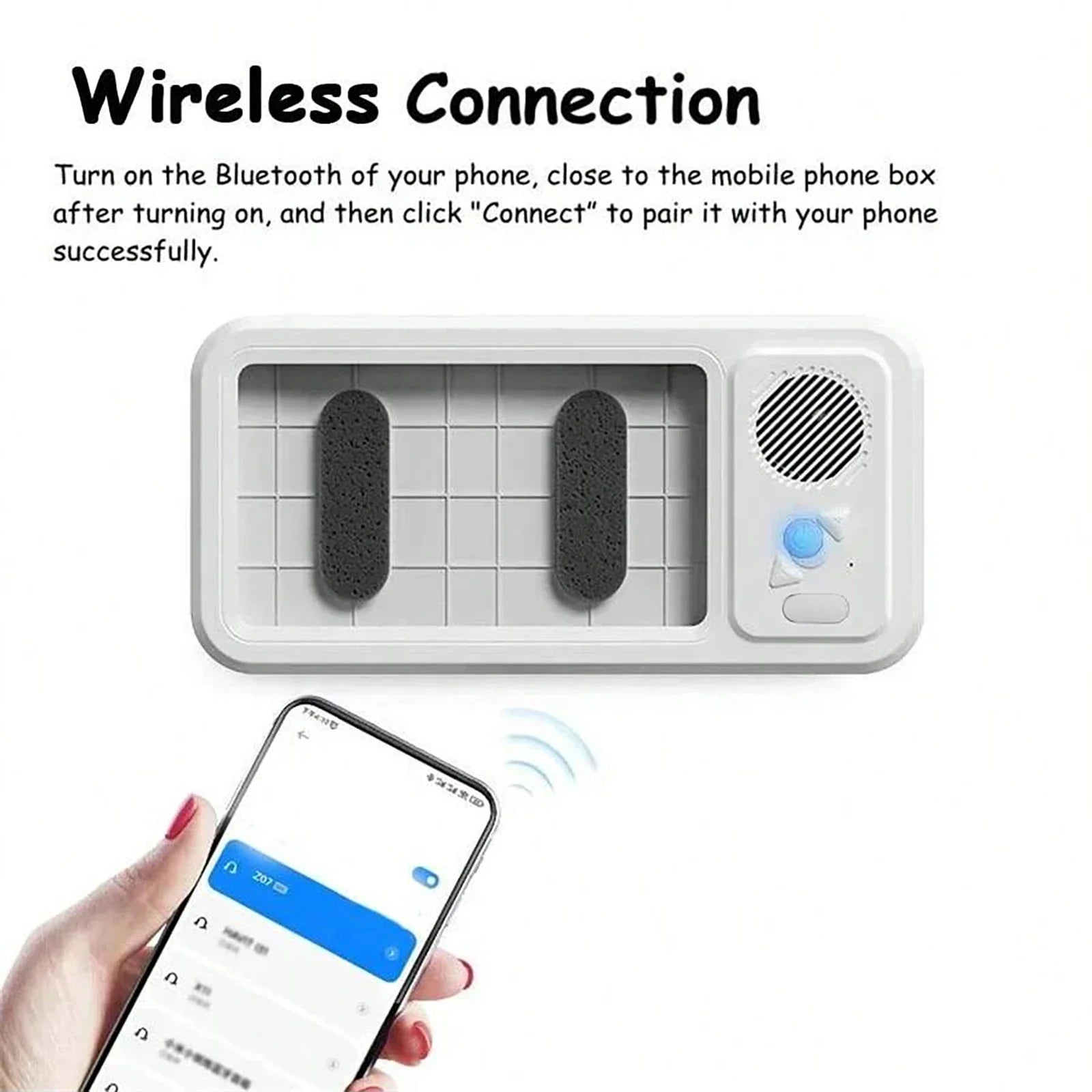 Waterproof Shower Speaker Holder
